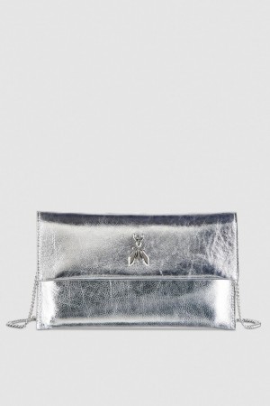 Patrizia Pepe Fly Ceremony Clutch Gümüş | BRQ602315