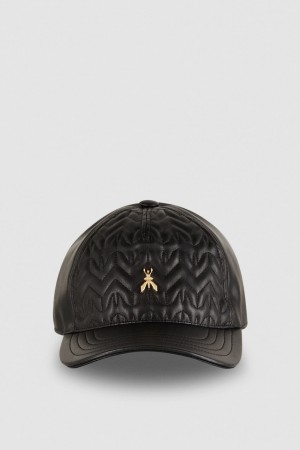 Patrizia Pepe Padded Fly Baseball Cap Siyah | EYI407193