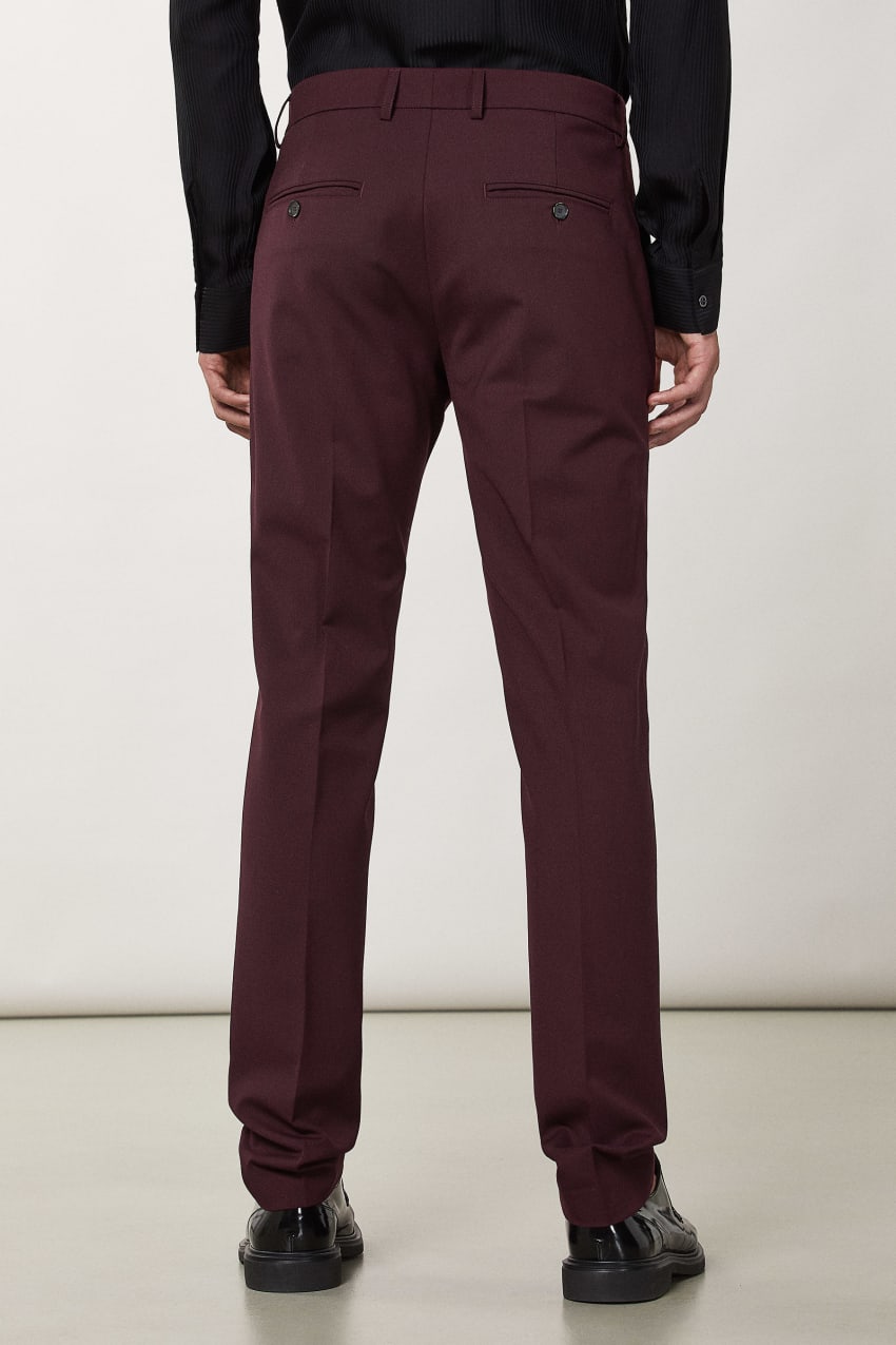 Patrizia Pepe Classic Gabardine Pants Mor | OUH342650