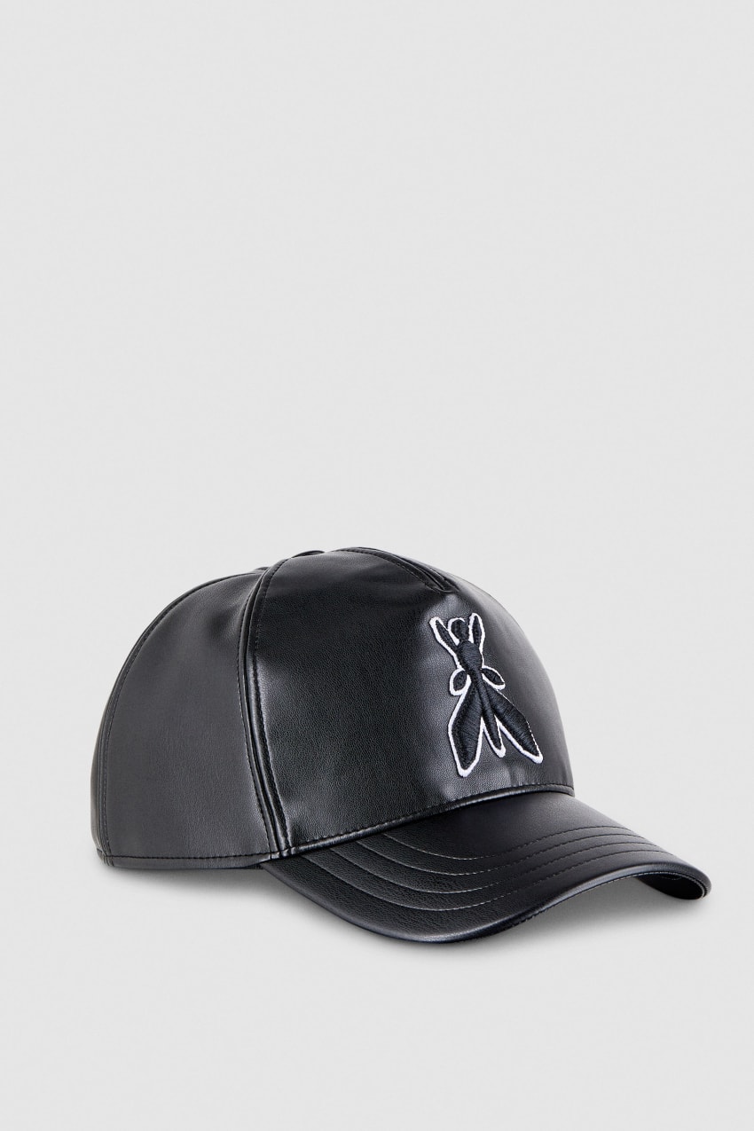 Patrizia Pepe Fly Embroidery-decorated Baseball Cap Siyah | DZH605834