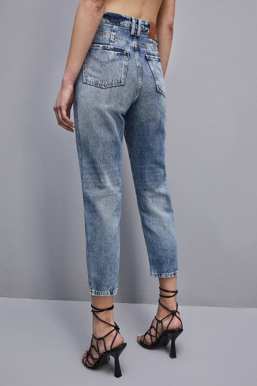 Patrizia Pepe High Waist Denim Pants Açık Mavi | TJX569480