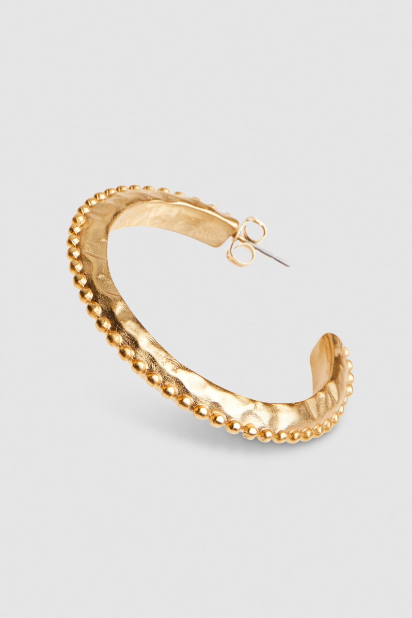 Patrizia Pepe Hoop Earrings Altın | SPB382504