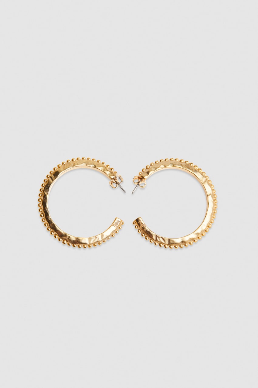 Patrizia Pepe Hoop Earrings Altın | SPB382504