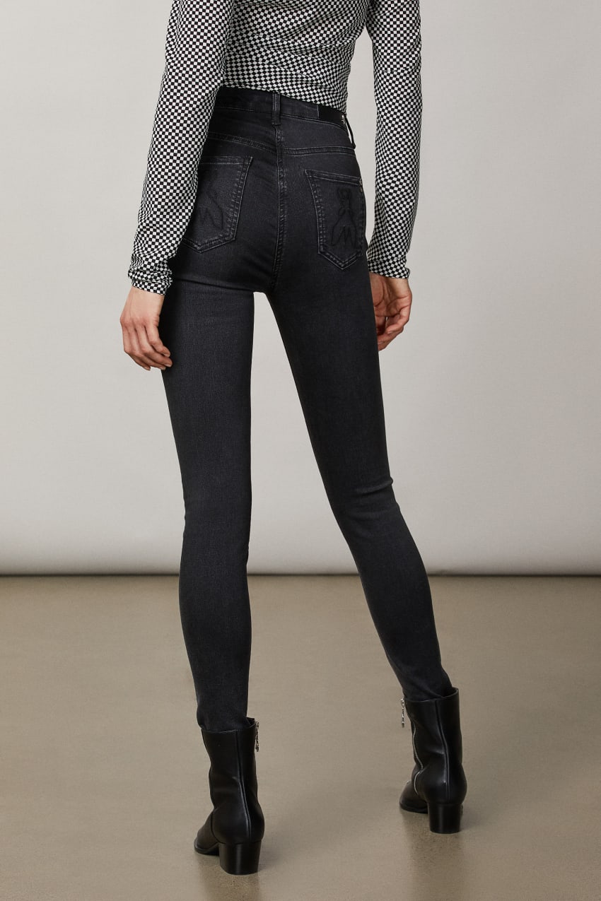 Patrizia Pepe Jeggings Siyah | LBK768012