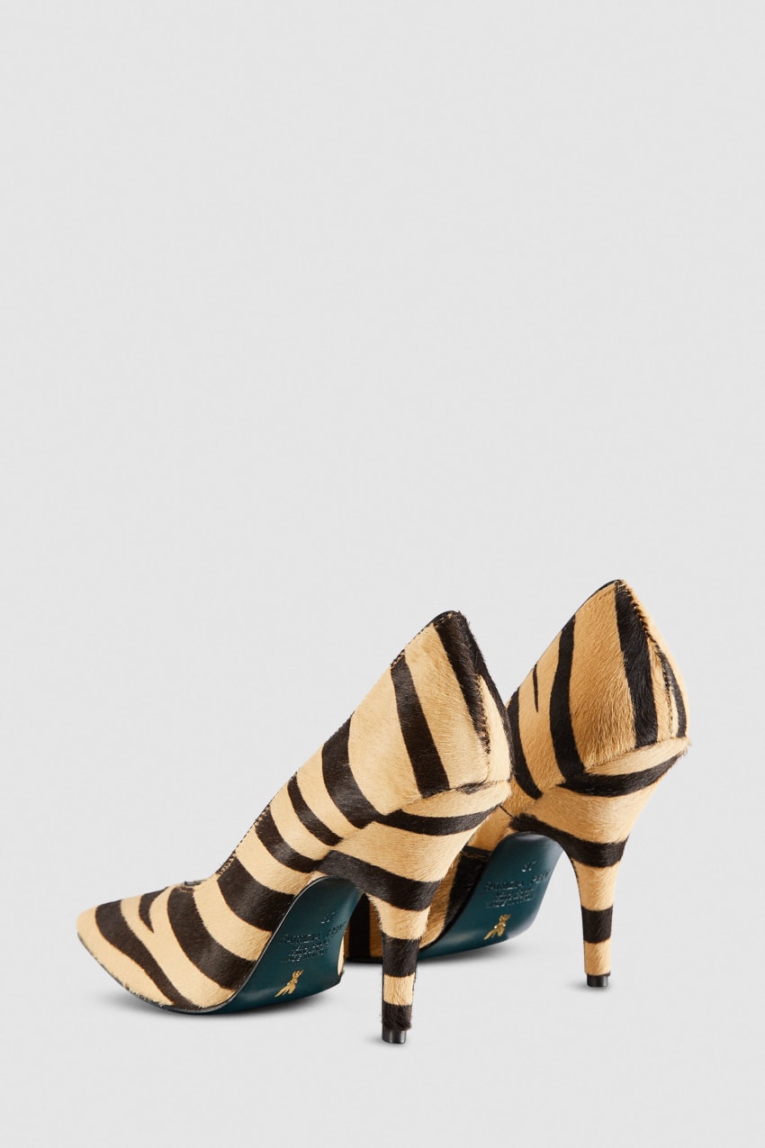 Patrizia Pepe Leather Pumps Animalier | NEP172956