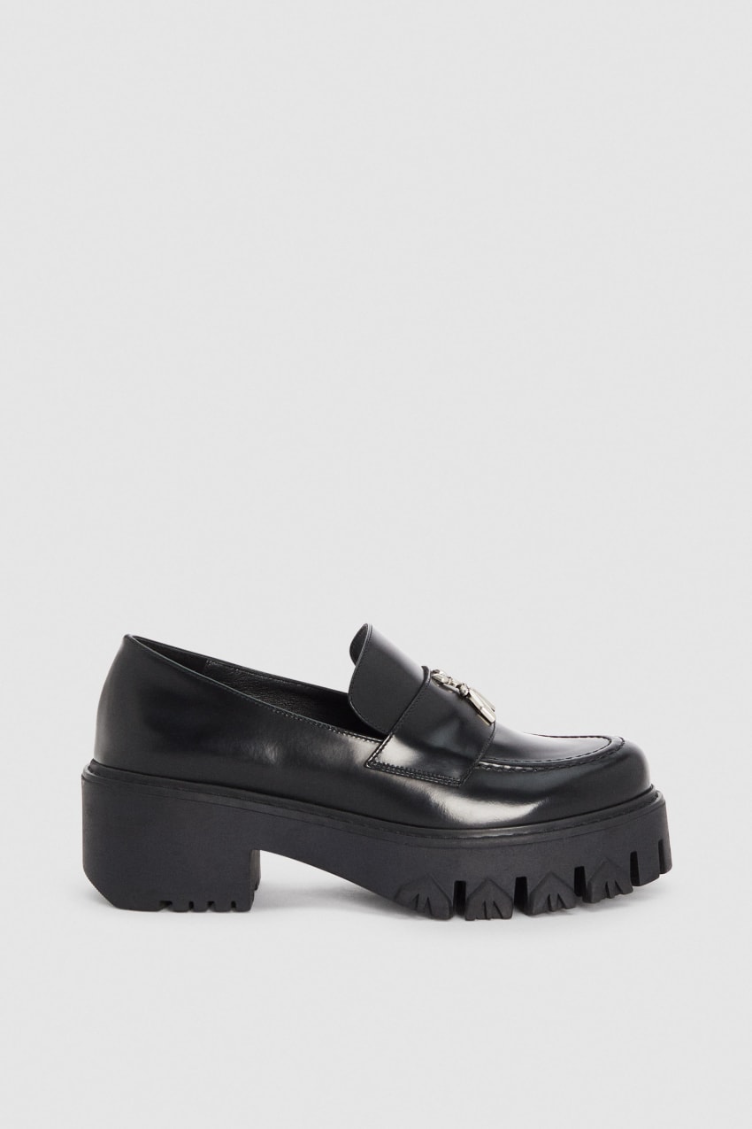 Patrizia Pepe Loafers Siyah | REA231459