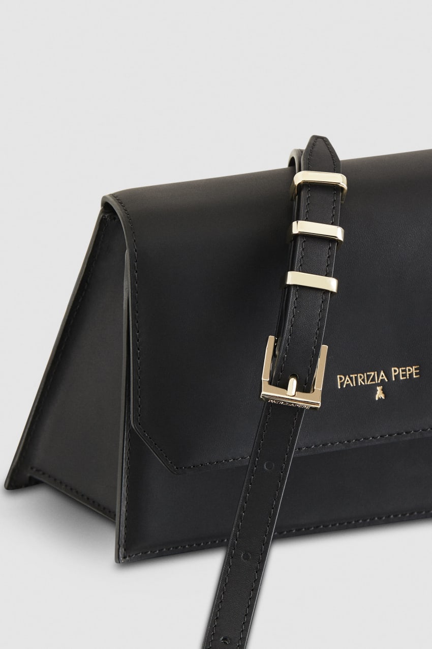 Patrizia Pepe Medium Astral Bag Siyah | KOF014825