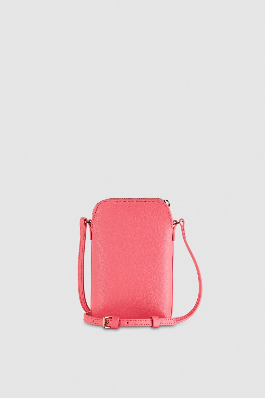 Patrizia Pepe Phone Holder With Shoulder Strap Pembe | RUE456918