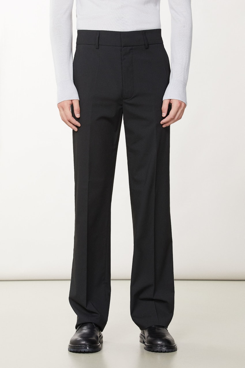 Patrizia Pepe Slim Fit Pants With Regular Waist Siyah | USV921638