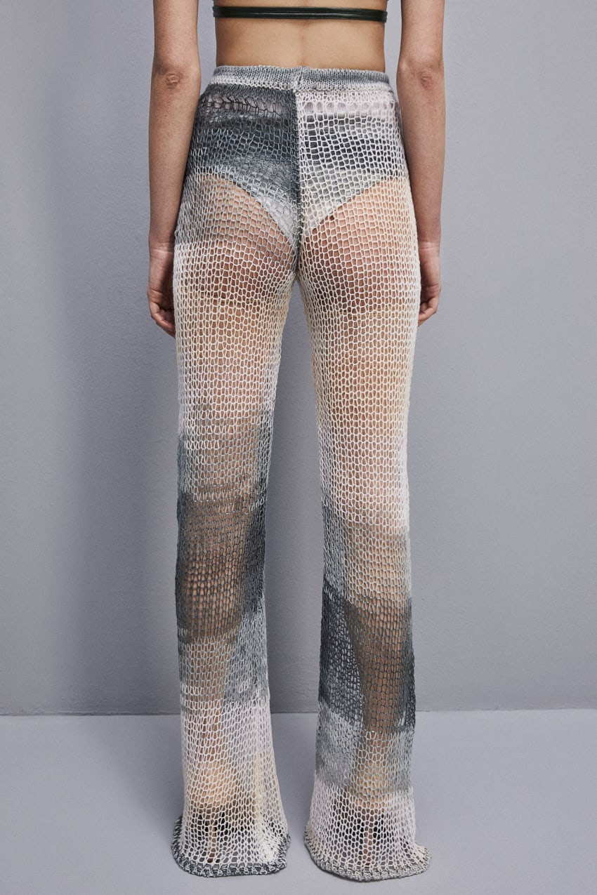 Patrizia Pepe Slim Mesh Pants Renkli | BSV793860