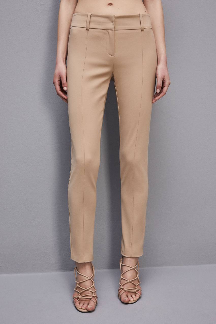 Patrizia Pepe Slim Pants Bej Rengi | ZBN864201