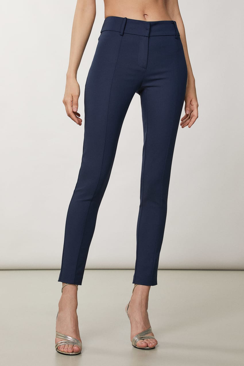 Patrizia Pepe Slim Pants Mavi | CPH687340