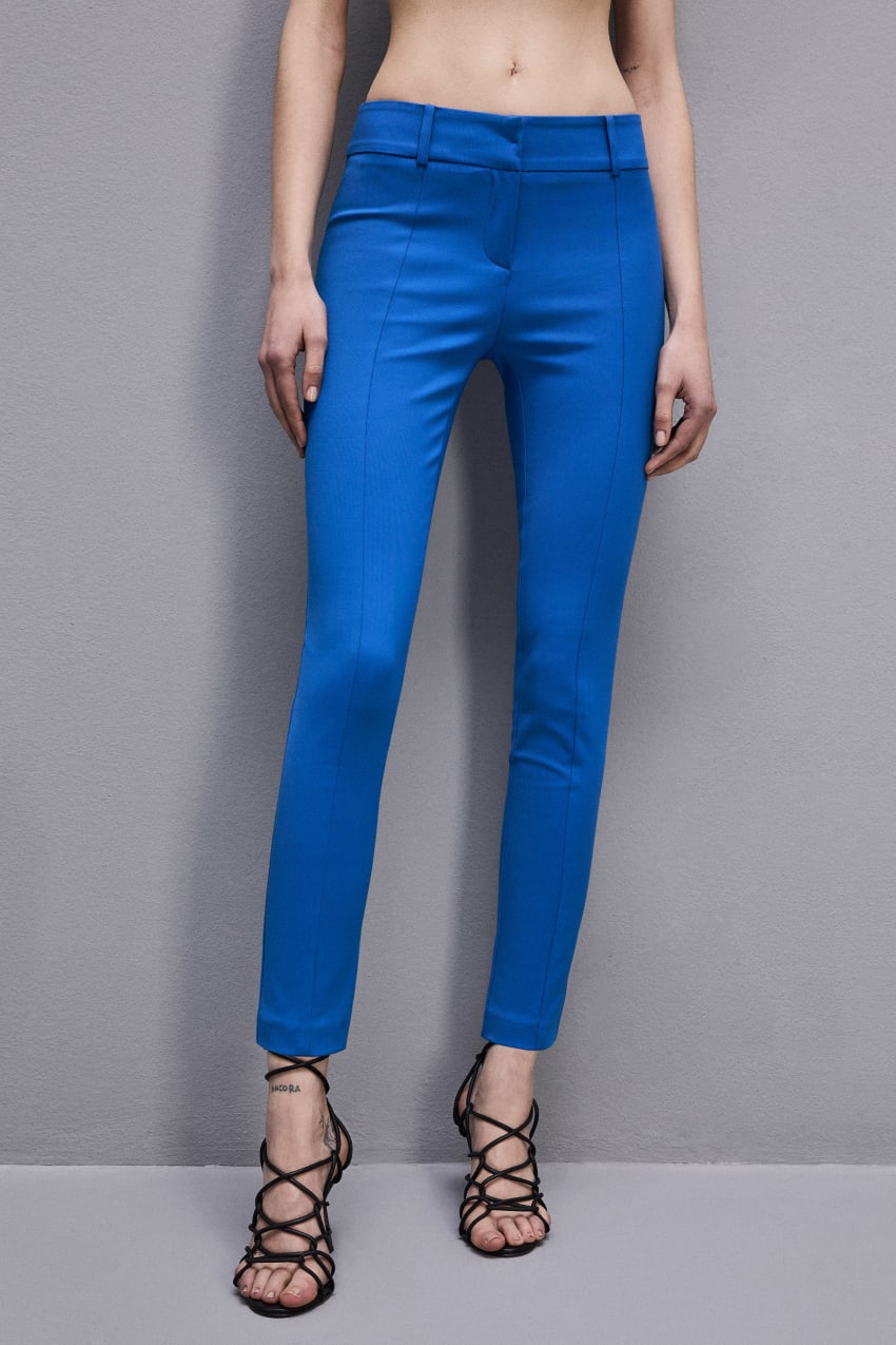 Patrizia Pepe Slim Pants Mavi | WIE715480