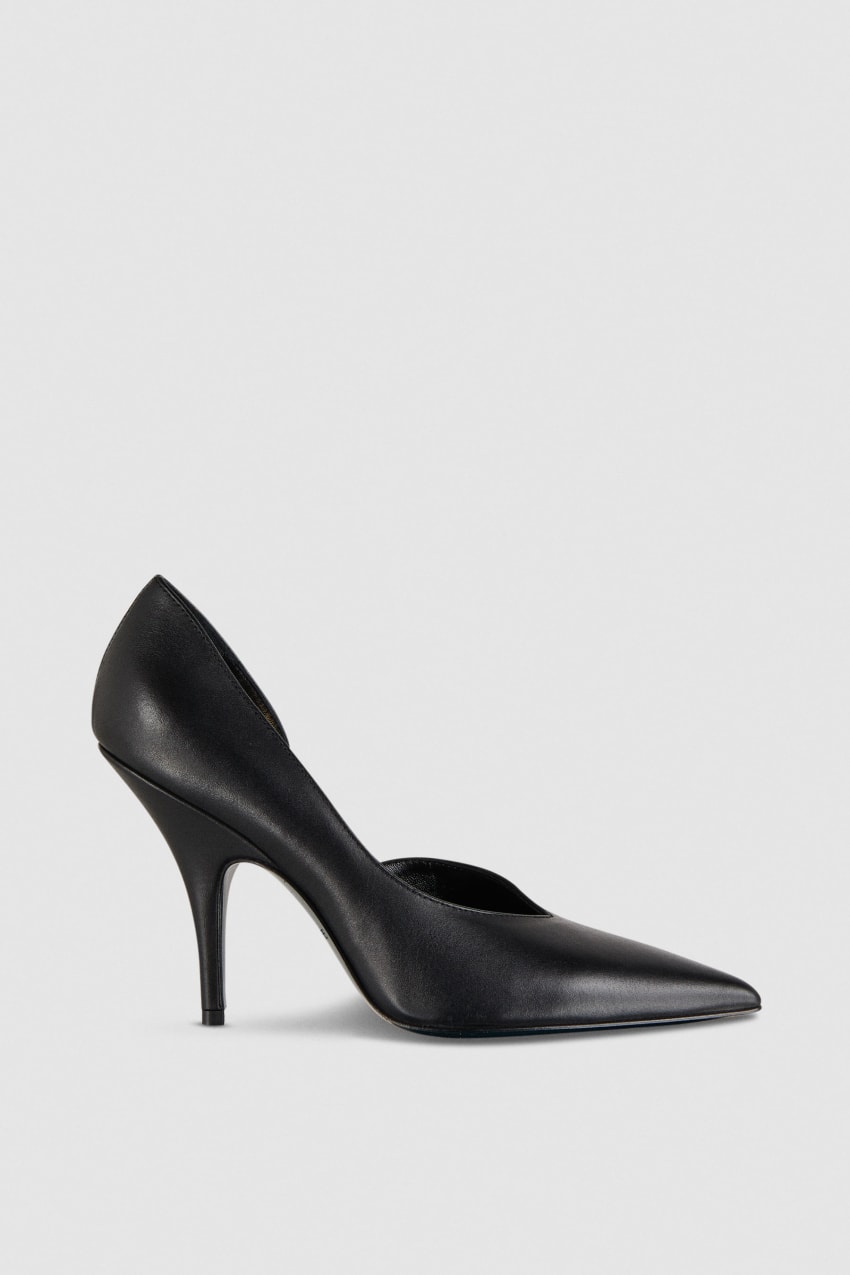 Patrizia Pepe Smooth Leather Pumps Siyah | GZQ459123