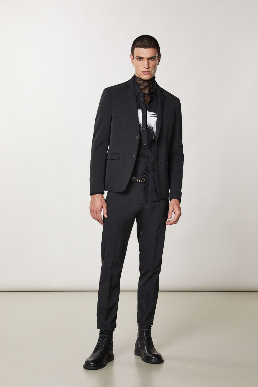 Patrizia Pepe Two-button Slim Fit Jacket Siyah | YLM816025